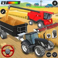 Tractor Driving Farming Sim 3D icon