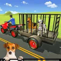 Pet Dog ATV Transporter Sim icon