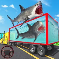 Aquatic Animal Transport Truck icon