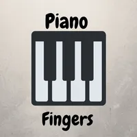 Piano fingers icon