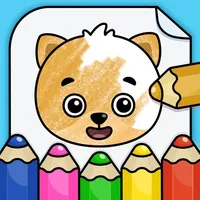 Kids drawing: toddler games 2+ icon