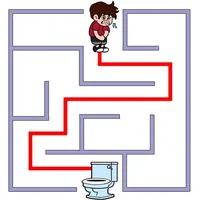 Maze Escape: Toilet Rush icon