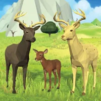 Forest Deer Simulator Game 3D icon