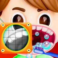 Dentist Game Teeth Care clinic icon