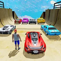 Superhero Car Games Mega Ramps icon