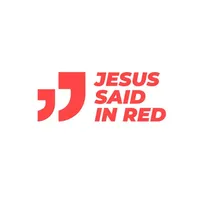 Jesus Said in Red icon