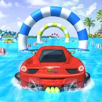 Water Surfing Car Stunt Games icon