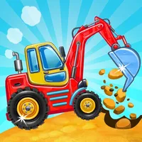 Tractor Games: Excavator Games icon