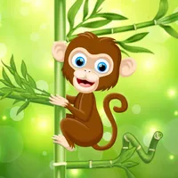 Bamboo Climbing Monkey Racing icon