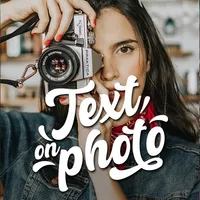 Add text on photos editor icon