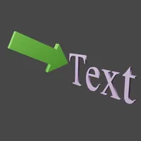 Point to Text icon