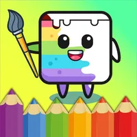 Simply draw: art coloring book icon