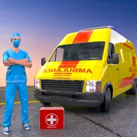 Real Ambulance Driving Games icon