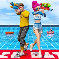 Water Park Toy Gun Fighting 3D icon