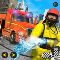 Fire Truck Rescue Emergency 3D icon