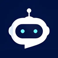 AI character chat - ask bot icon