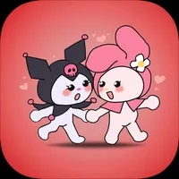 kuromi and melody HD - Themes icon