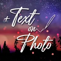 Text on Photo: Text Editor icon