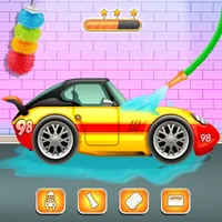 Power Wash Car Mechanic Games icon