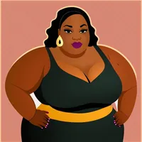 BBW Plus Size Stickers icon