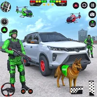 Army vehicle Transporter Games icon