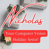 Nicholas-CV Holiday Art icon