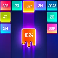 Merge Block - Number Drop icon