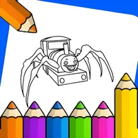 Choo Choo Coloring Charles art icon