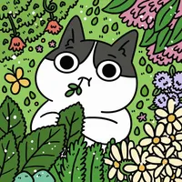 Cat and Cat Comics Stickers icon