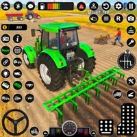 Real Tractor Farming Game icon