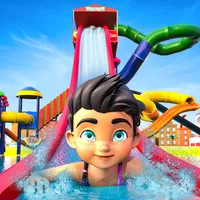 Summer Slide Water Park Games icon