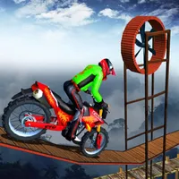 Crazy Bike Stunt Driving Games icon