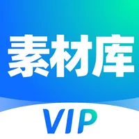 VIP素材库 - AI文案视频创作神器 icon