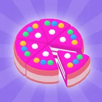 Cake Sort Merge Color 3D icon