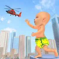 Giant Fat Baby: Supermarket 3D icon