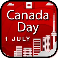 Happy Canada Day Sticker Emoji icon