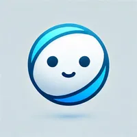 Blue AI icon