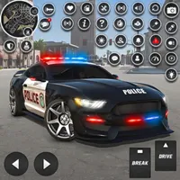 Highway Car Chase Police Games icon