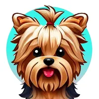 Yorkie Fun Stickers! icon