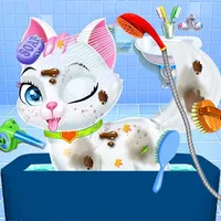 Pet Vet Care Wash Feed Animal icon