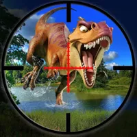 Dino hunt carnivore shooter 3d icon