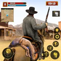 West Cowboy Horse Riding Games icon