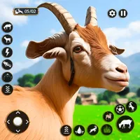 Crazy Goat Family Games Life icon