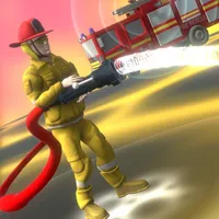 Fireman : 3D icon