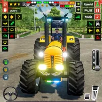 Indian Farming Tractor Game 3D icon