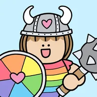 Rainbow Viking icon