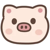 cutee pig sticker icon