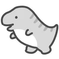 gray tyranno sticker icon