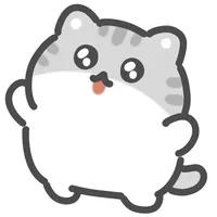 gray munchkin sticker icon