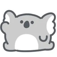 soft koala sticker icon